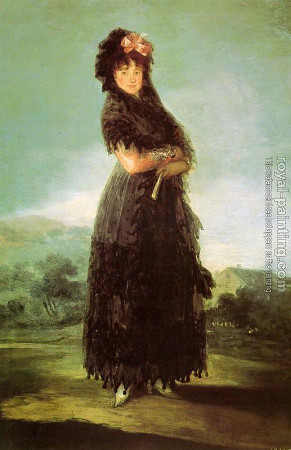 Francisco De Goya : Portrait of Mariana Waldstein II
